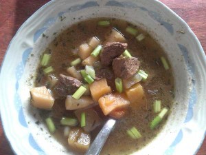 Root Vegetable Beef Stew